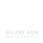 Logo White Silver Bird Delivery Minneapolis St. Paul